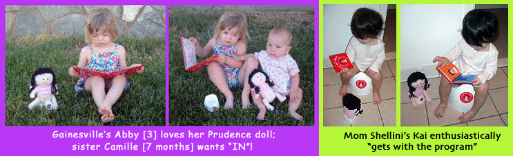Abby and Cmaille with doll